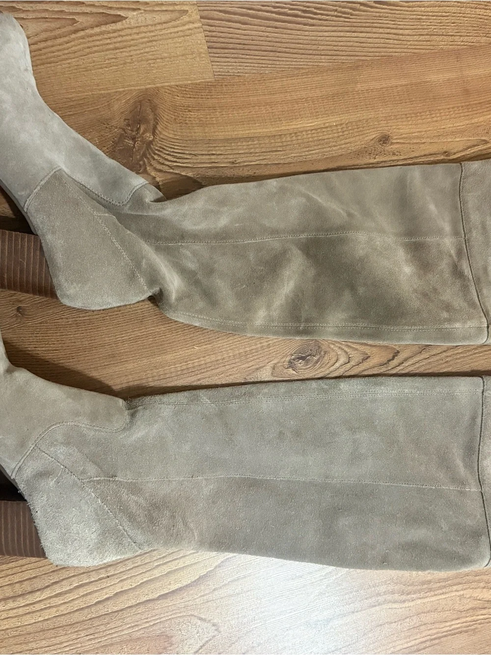 Jessica Simpson Women's Suede Knee-High Heel Boots